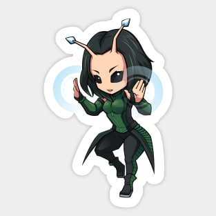 Mantis Chibi Sticker